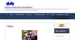 Desktop Screenshot of chelseaeducationfoundation.org
