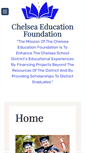 Mobile Screenshot of chelseaeducationfoundation.org